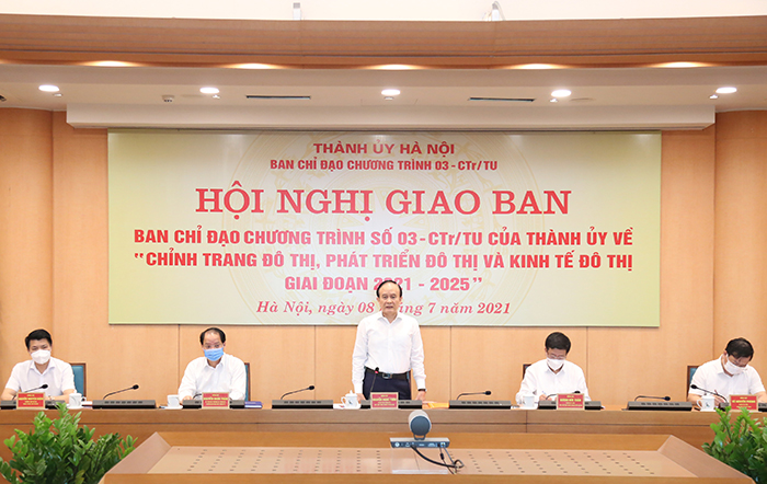 Khẩn trương xây dựng ngay Chương trình phát triển đô thị của thành phố